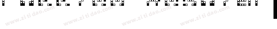 Puzzled Regular字体转换